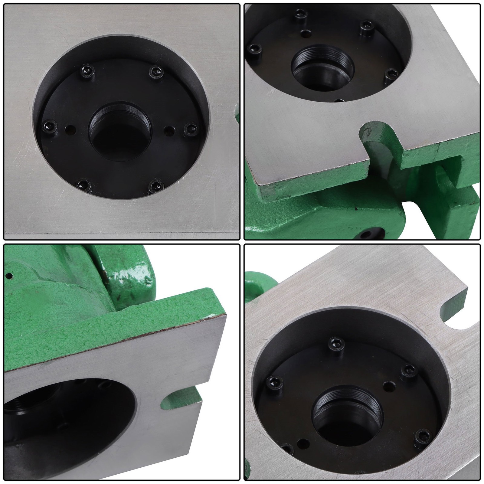 Heavy Duty 5C Collet Fixture Dead Length Chuck Fixture Horizontal Vertical Mill