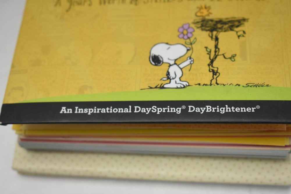 DaySpring Peanuts Snoopy Smiles Blessings Note Pad Comic Strips Fun & Curiosity