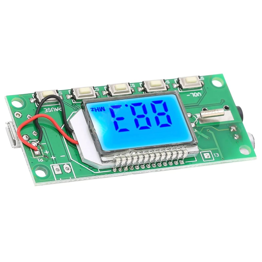 1PC FM Transmitter Module W/LCD Display Replace For Miniature digital FM radio