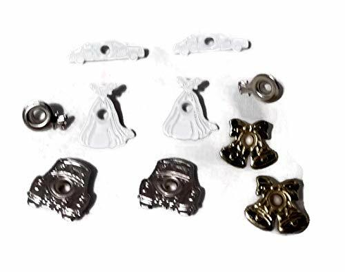 Large Wedding Eyelets Assortment - 10 Pieces