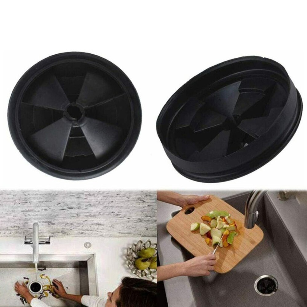 Disposal Splash Guard Garbage Stopper For InSinkErator Black Rubber .