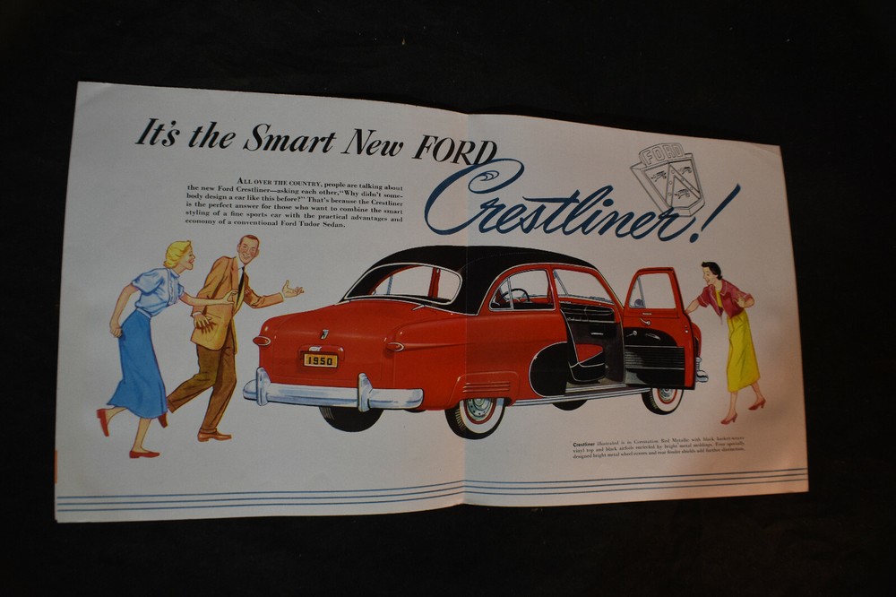 1950 Ford Crestliner Brochure