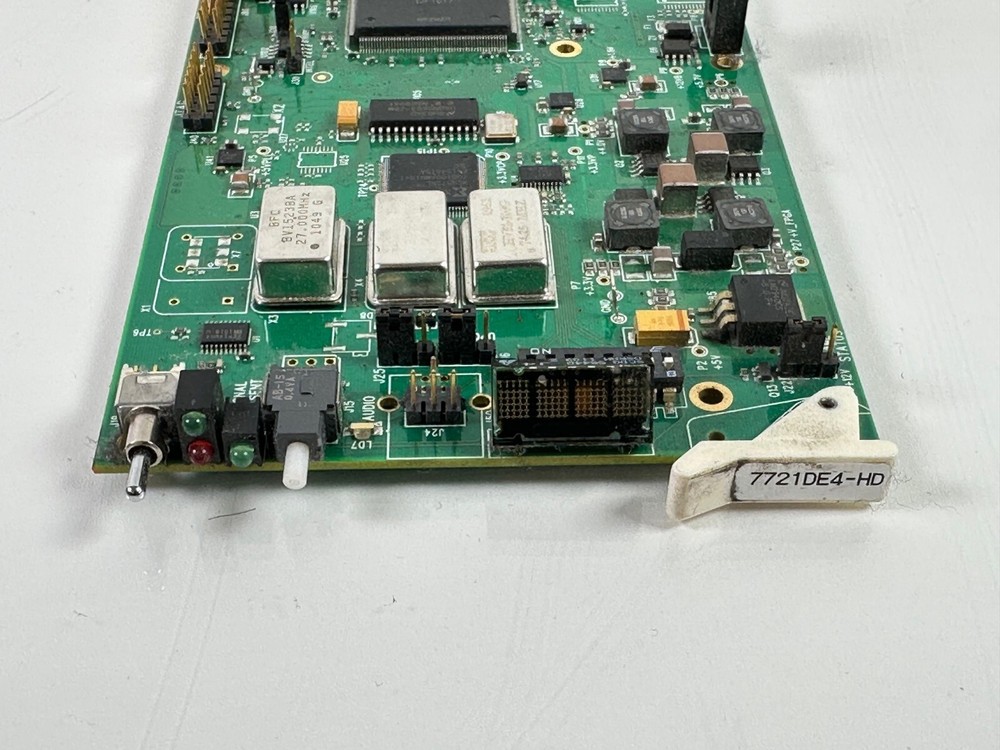 Evertz 7721DE4-HD +GPI HD/SD-SDI Quad Data Embedder +3RU