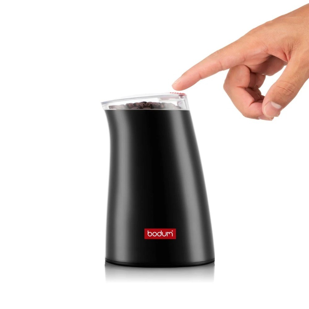 Electric Coffee Grinder with Adjustable Grind Settings Black