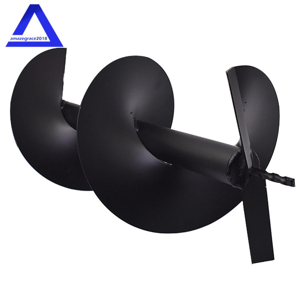 10-Inch Earth Auger Drill Bit for Gas Powered Post Hole Digger