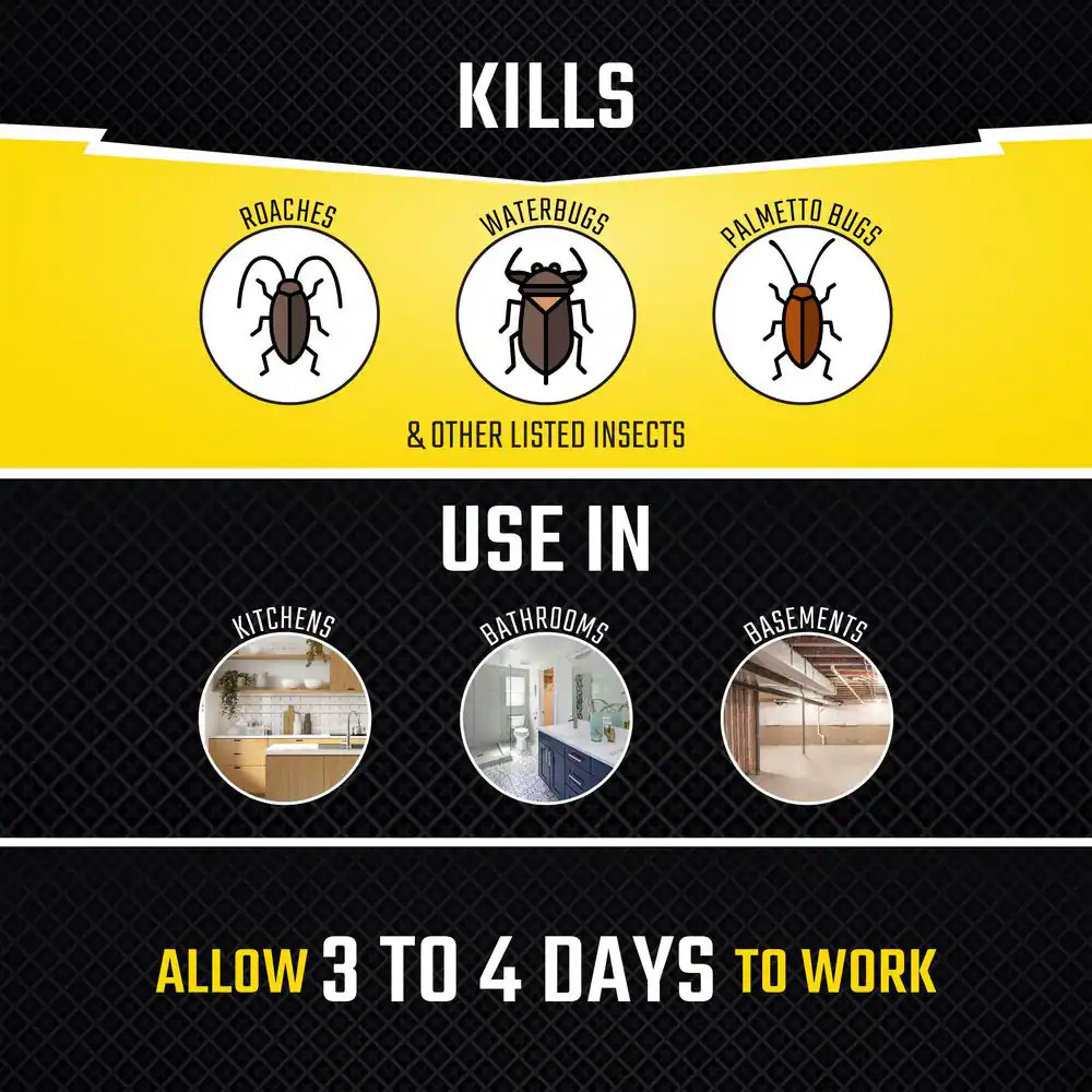 Roach Motel Insect Glue Traps (2-Pack)