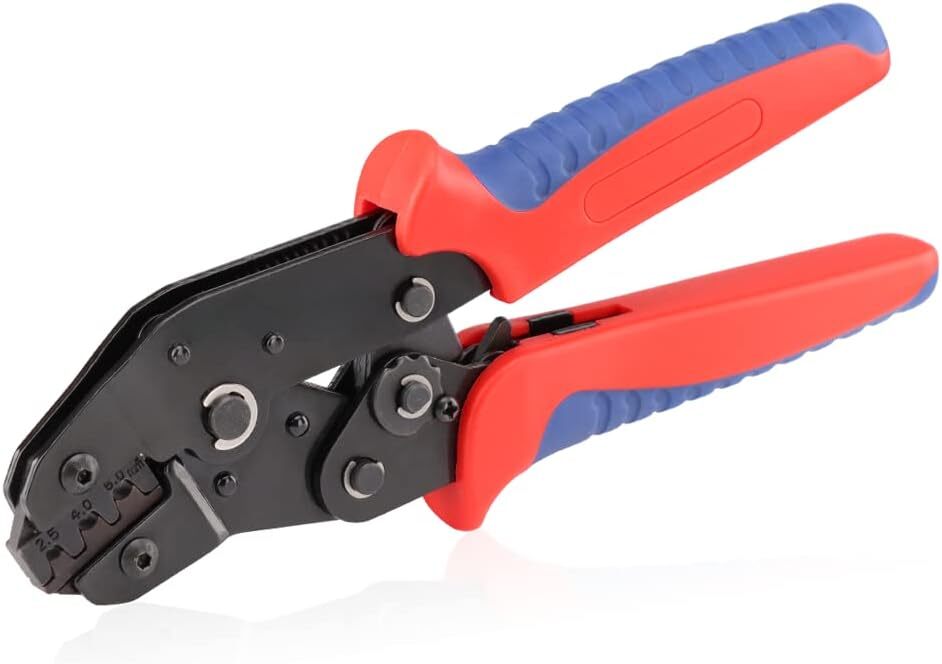 Professional Crimping Pliers For Solar Pv Cable Connectors Adjustable Force E...