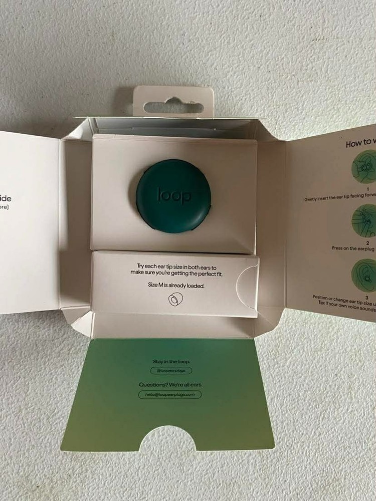 Loop Switch 2 Earplugs for Adjustable Volume Control and Instant Noise Relief -