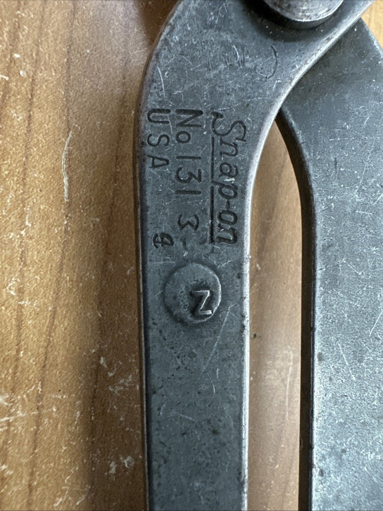 Snap-On 131A brake shoe return spring pliers
