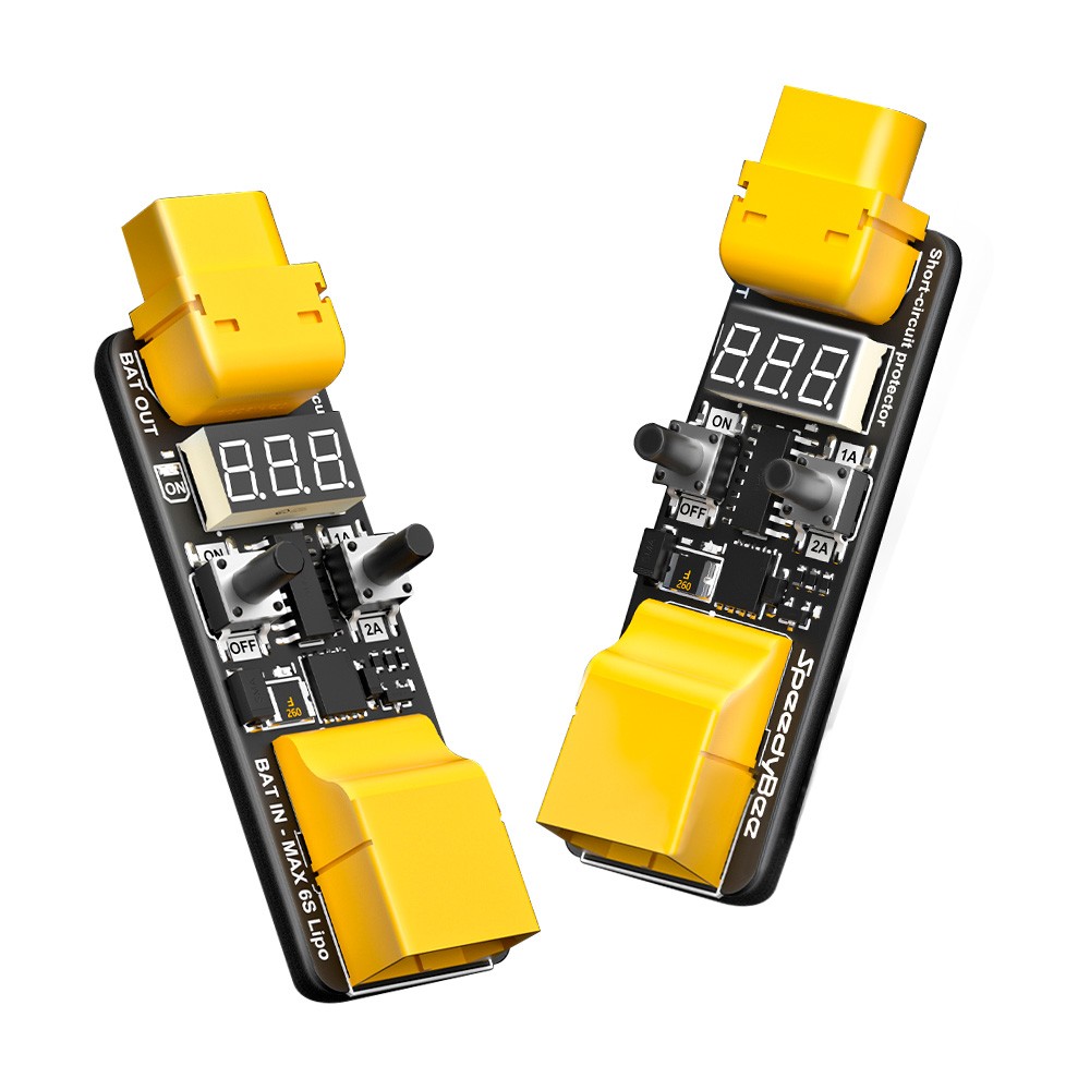 SpeedyBee Anti Short Circuit Module 1A/2A Current Limiting For RC Flight Stack