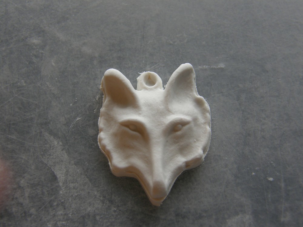 Wolf Face Polymer Clay Mold (MD1609)