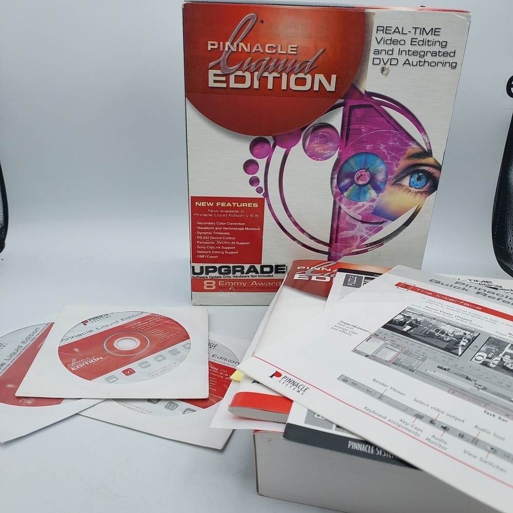 Pinnacle Edition Version 5.5 Video Editing/DVD Software Only Upgrade