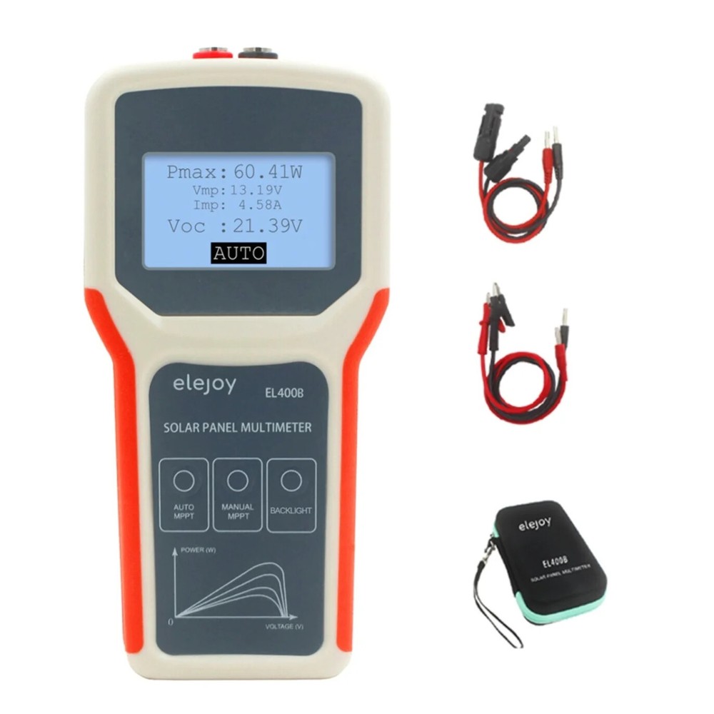 Panel Multimeter Solar MPPT Test Open Circuit Voltage Current Device Power 1600w