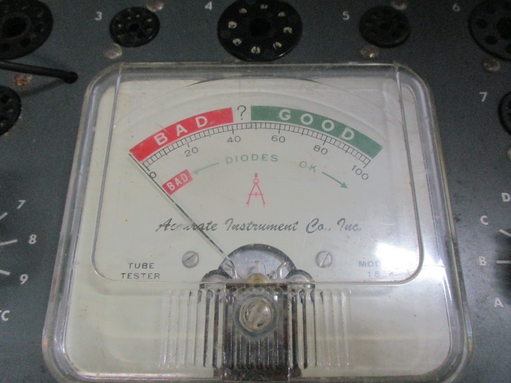 Accurate Instruments Model 151 Tube Tester UNTESTED AS IS