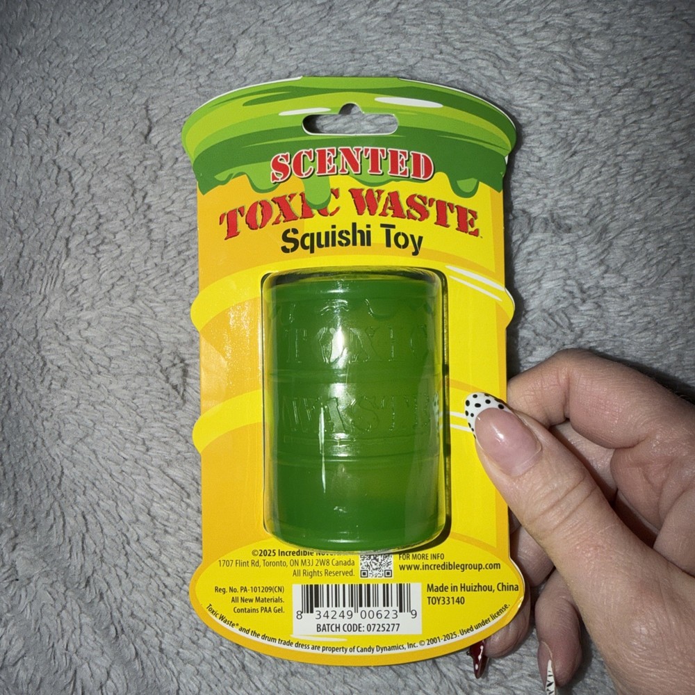 Toxic Waste Scented Squishy Toy
