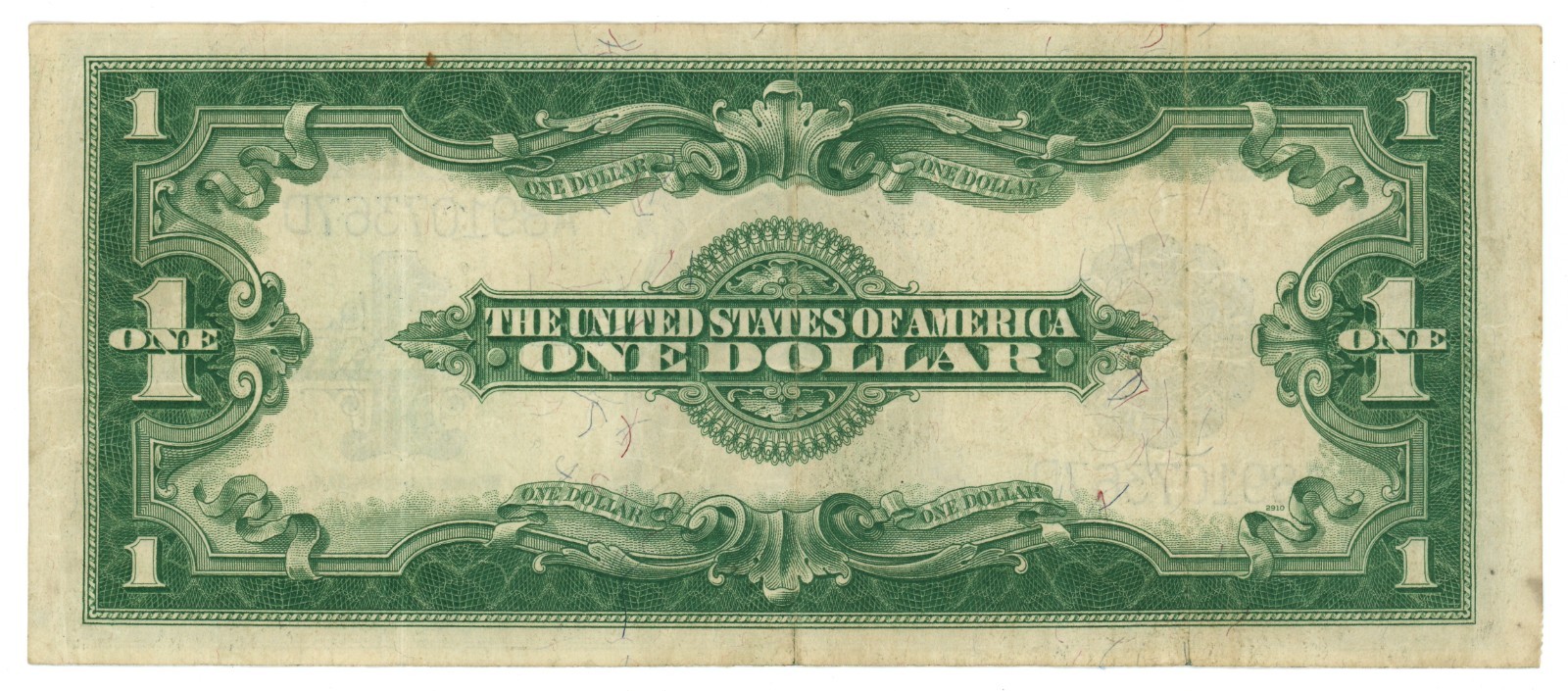 1923 $1 Silver Certificate FR-237 S/N A89107367D VF Range (66827)
