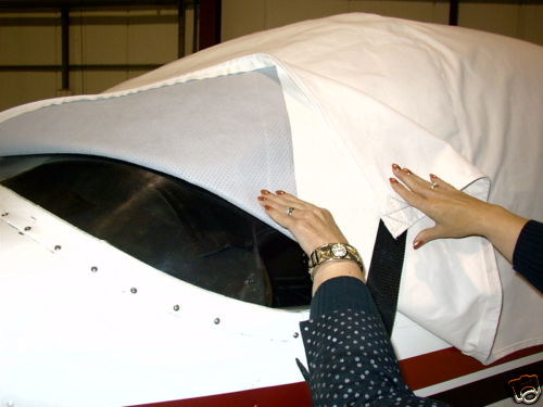 Mooney M20 C, D, and E windshield cover