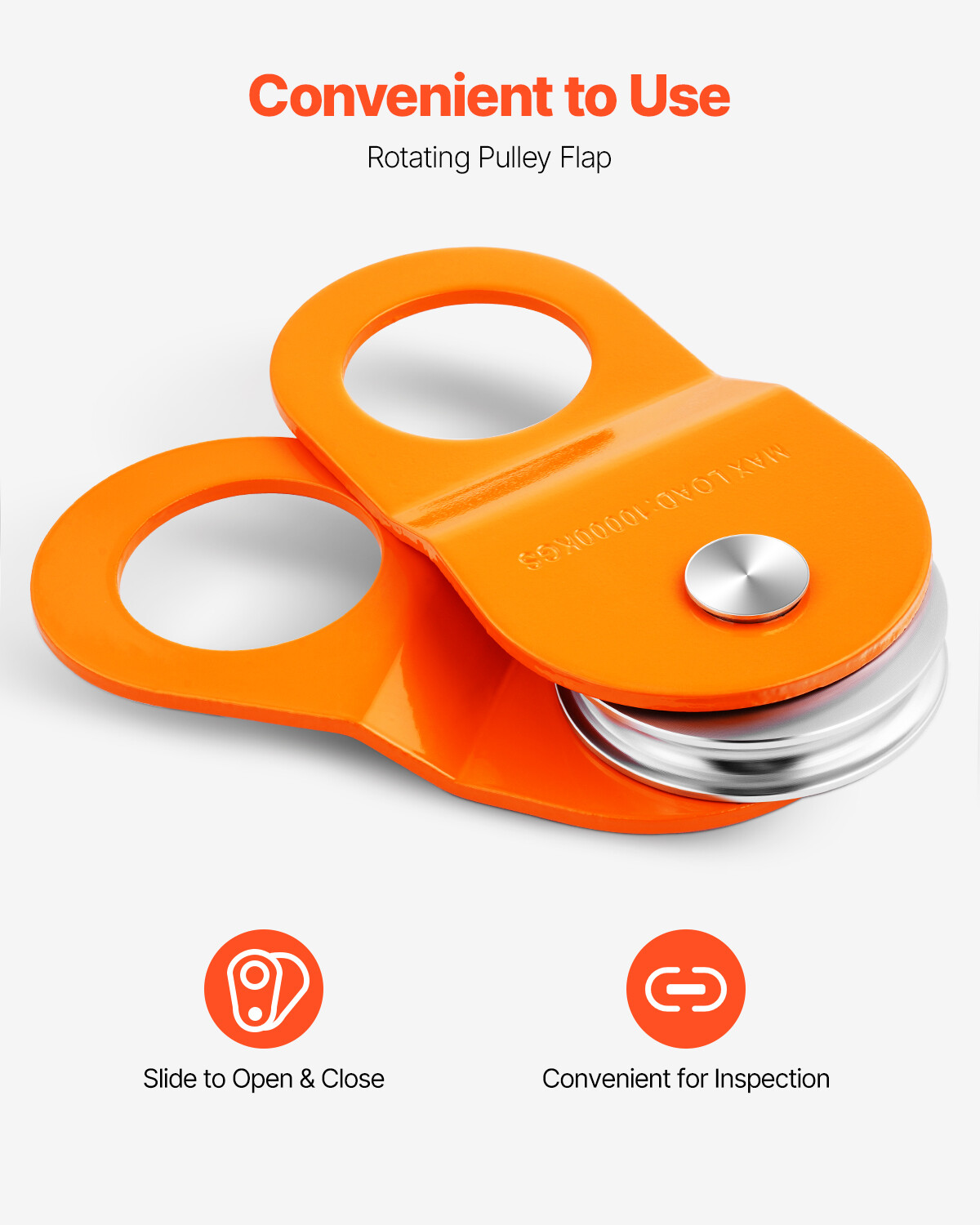 10 Ton Heavy Duty Winch Snatch Block 22,000 lbs Off Road Recovery Truck ATV UTV