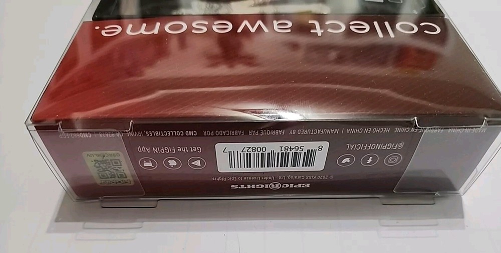 Kiss Double Platinum Figpin Set Walmart Exclusive