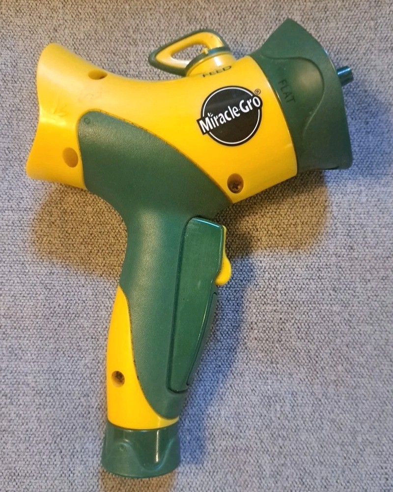Miracle Gro Liquafeed Hose Sprayer Multi Function Nozzle Jet Stream Empty