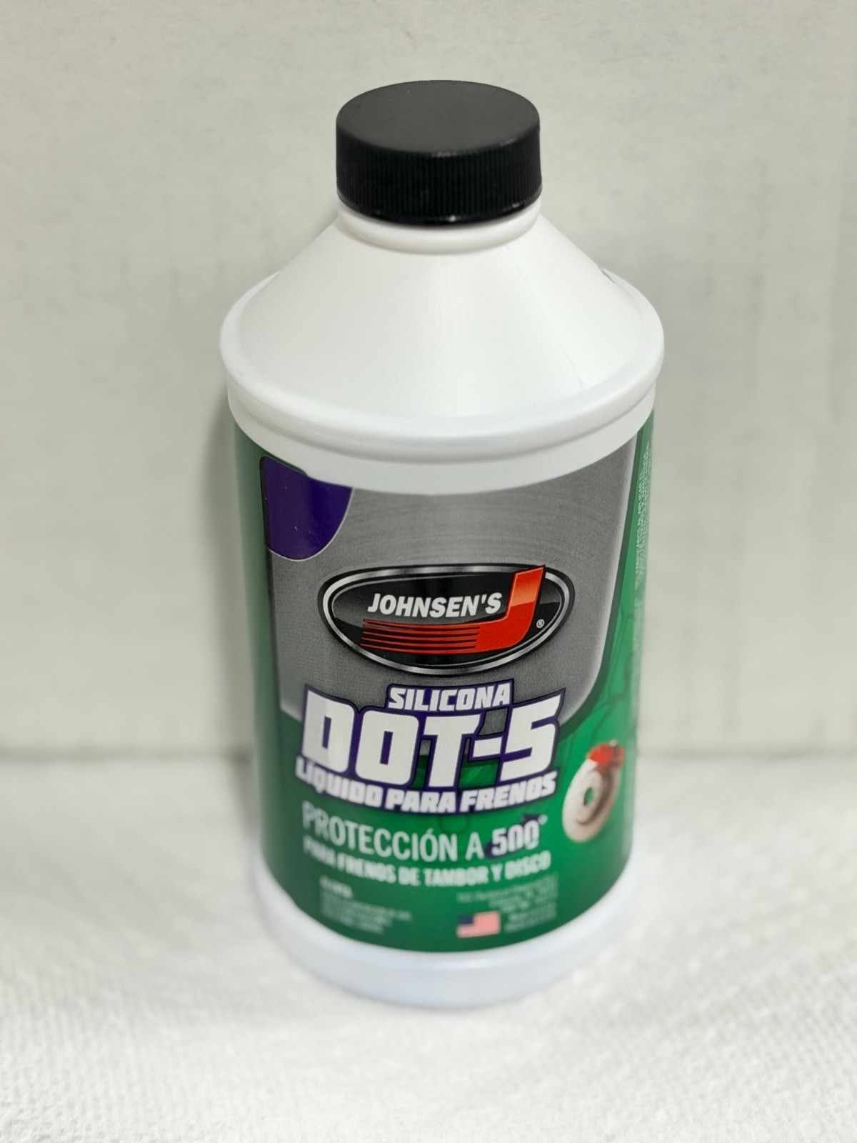 New Johnsen's 7012-6 Silicone DOT-5 Brake Fluid - 12 oz. Free Shipping