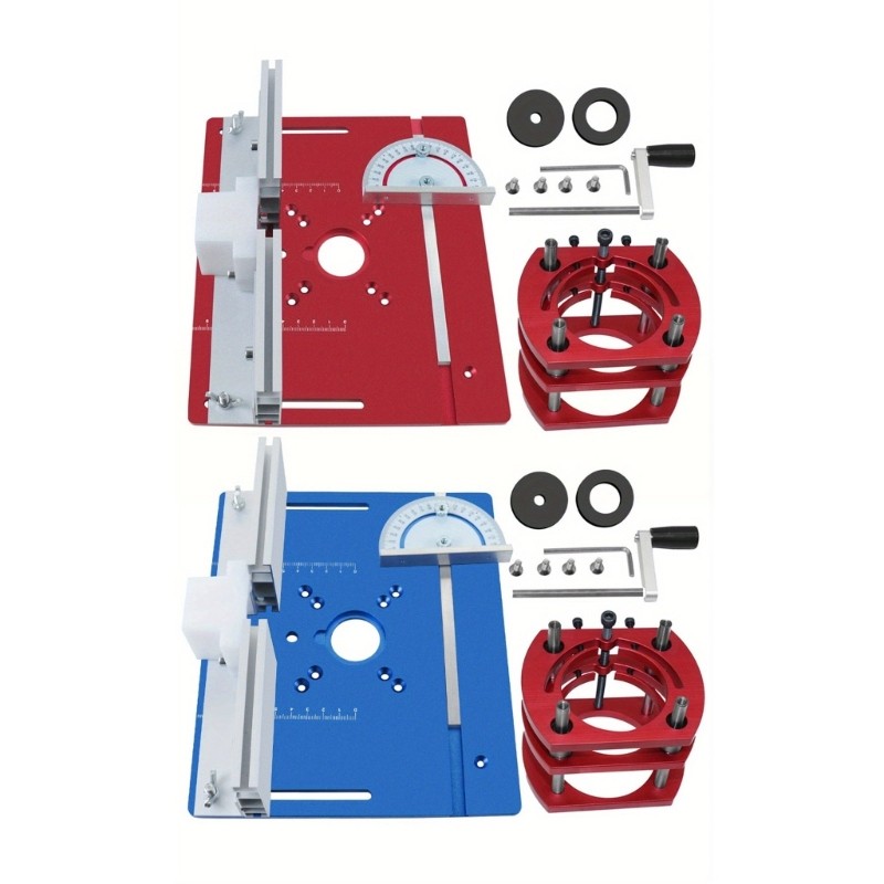 Router Woodworking Trimming Machine Router Table Insert Plate Lifting Systems
