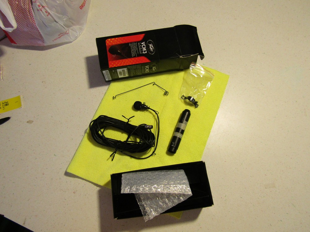 Peavey VCM3 Hanging Choir Microphone-Black