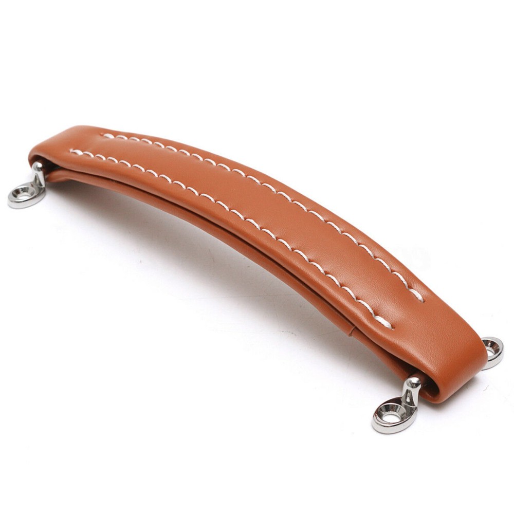 Brown Leather Style Guitar Amplifier Handle Strap For Fender Amp Instruments ww