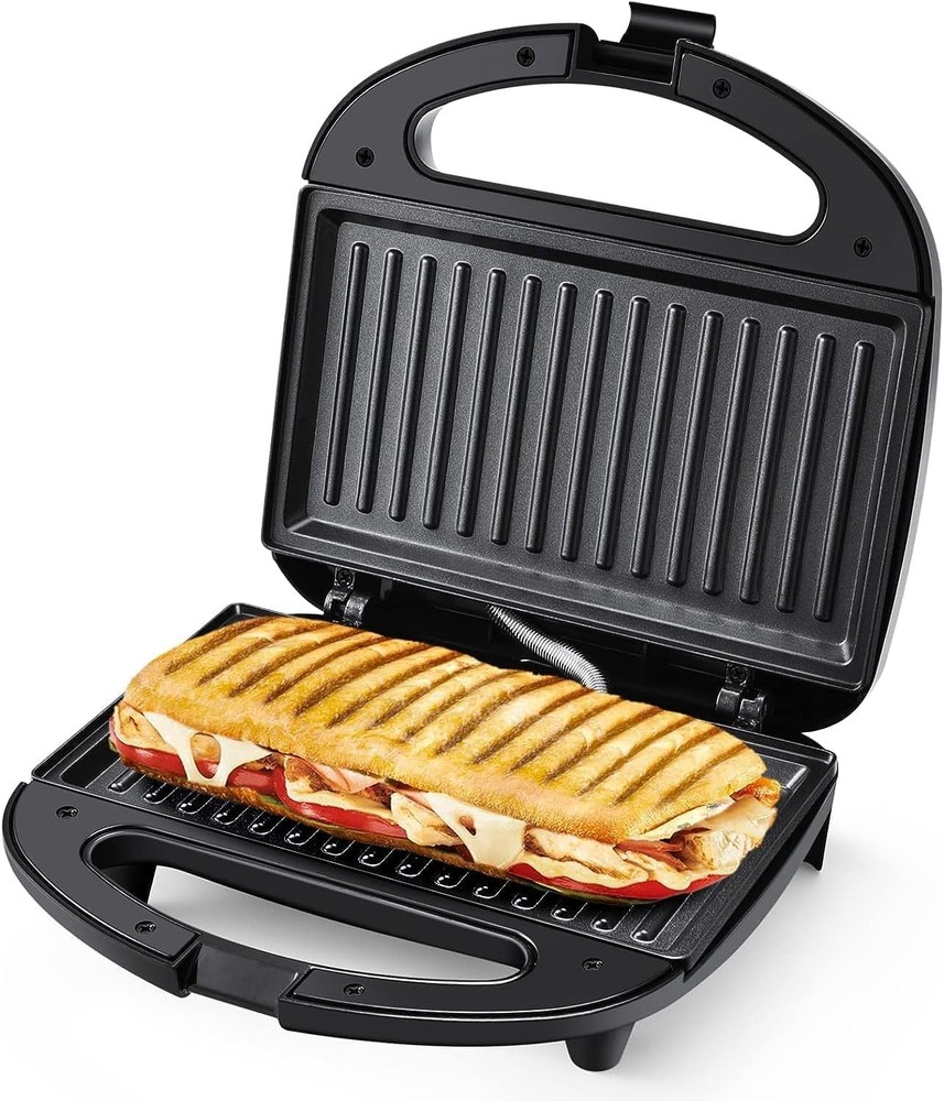 Sandwich Maker & Panini Press, 2 Slice Grilled Cheese Maker with ABS07-G Small