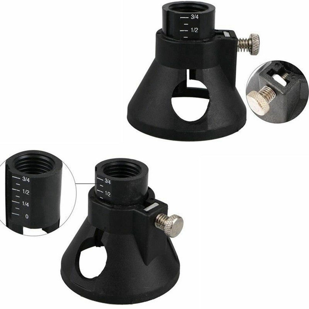 Multi Rotary Sanding Tool Guide HSS Router Drill Bits Set For Dremel