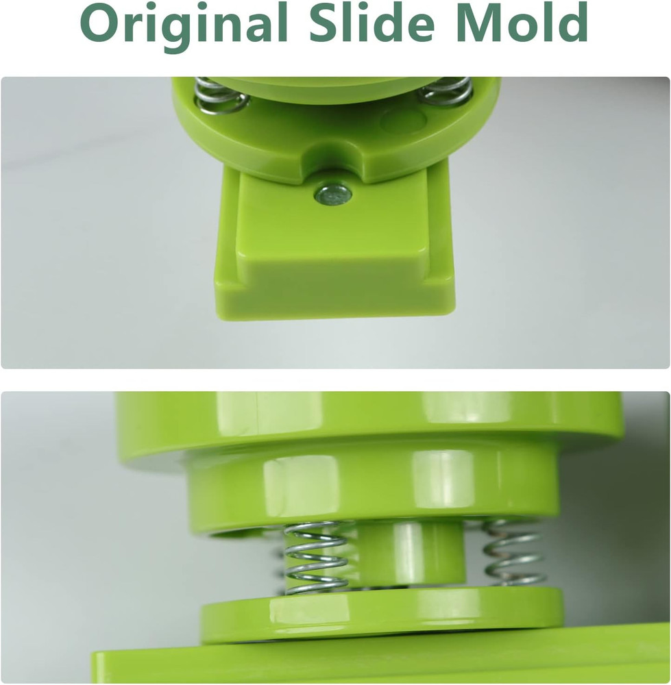 1.25 Inch/32Mm Button Mold, Interchangeable Die Mold for Slide Rail Button Maker