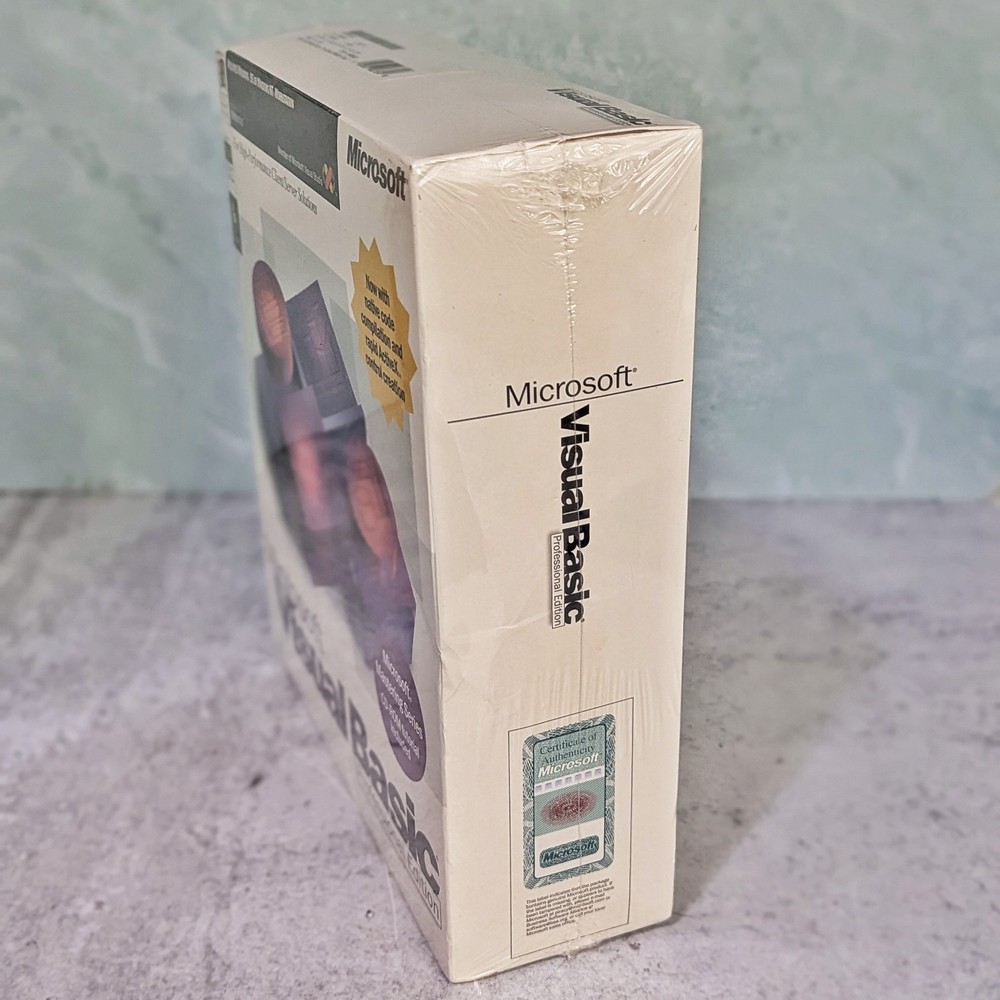 Microsoft Visual Basic Professional Edition Version 5.0 Academic BRAND NEW SEALE