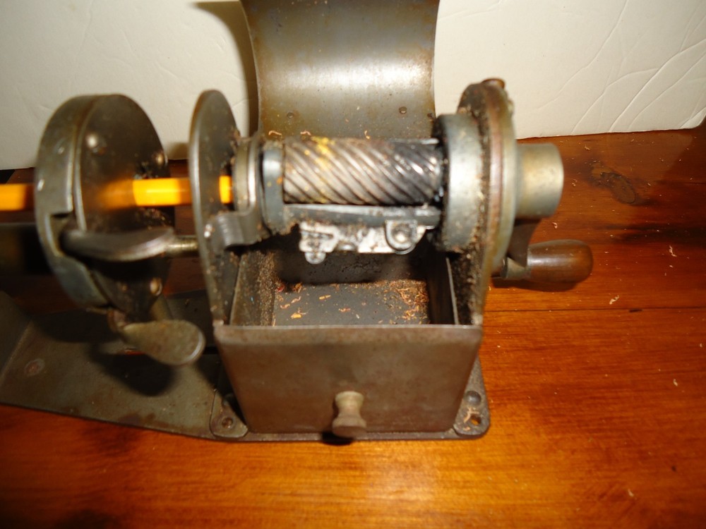 Antique Dandy Automatic Feed Pencil Sharpener Circa 1919
