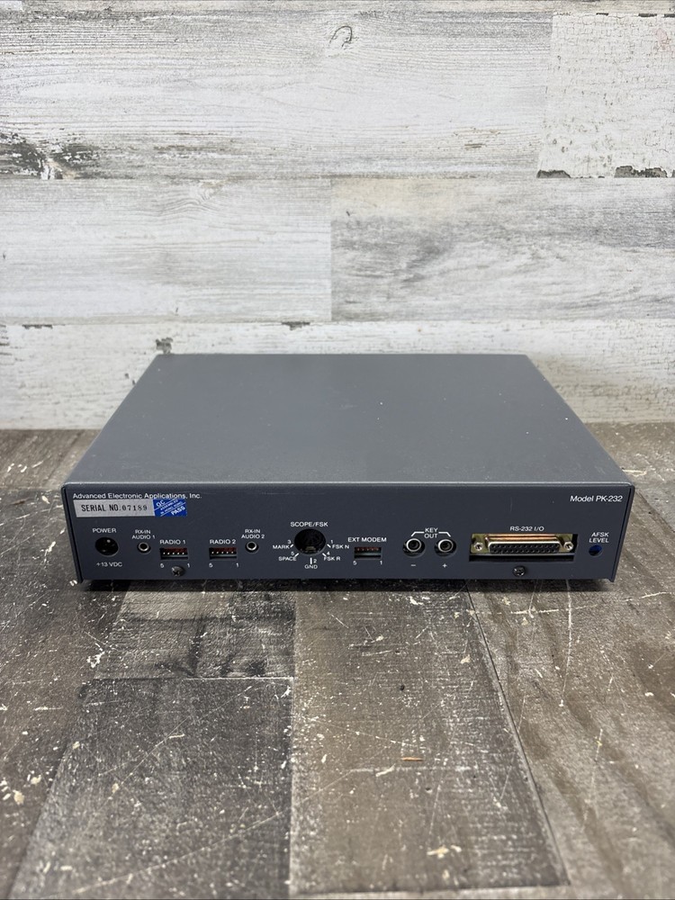 AEA Pakratt 232 PK-232 Multi-Mode Data Controller