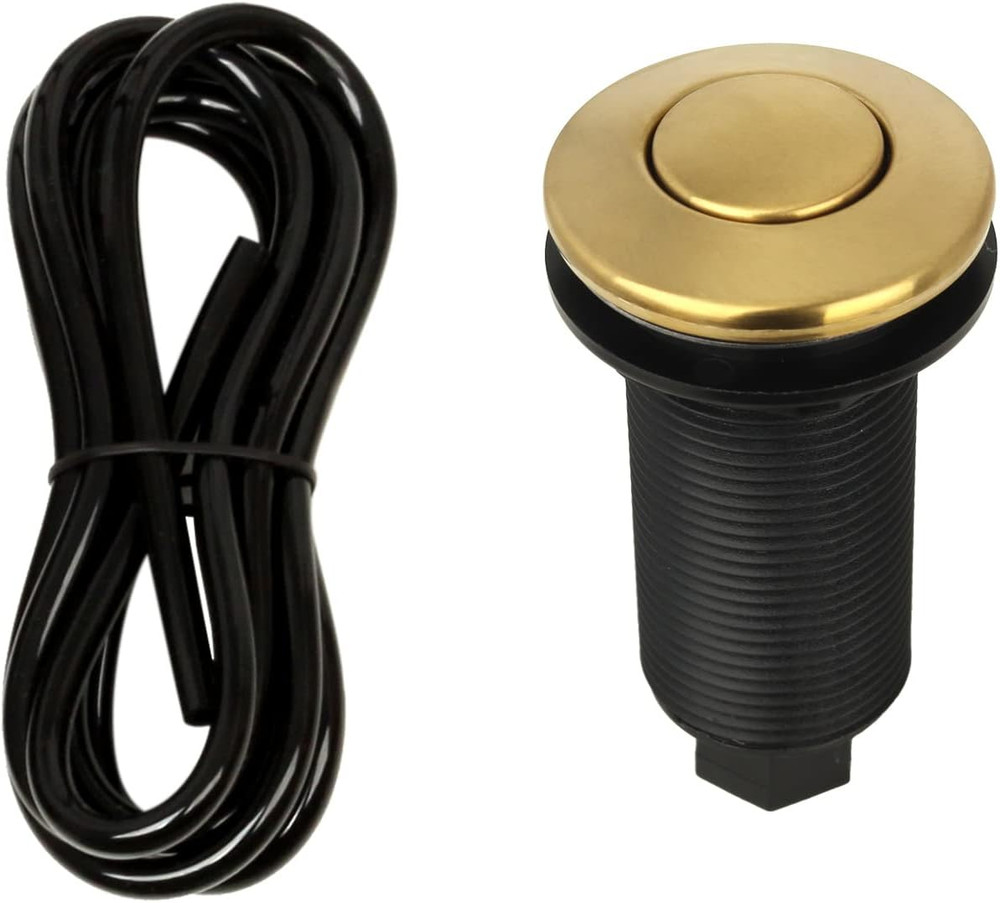 Garbage Disposal Air Switch with Air Hose, Sink Top Push Button Replacement for
