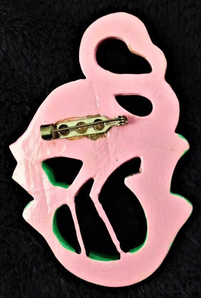 Pin Whimsical Hand painted From Bali