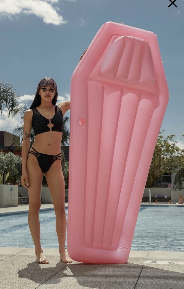 Coffin Pool Float