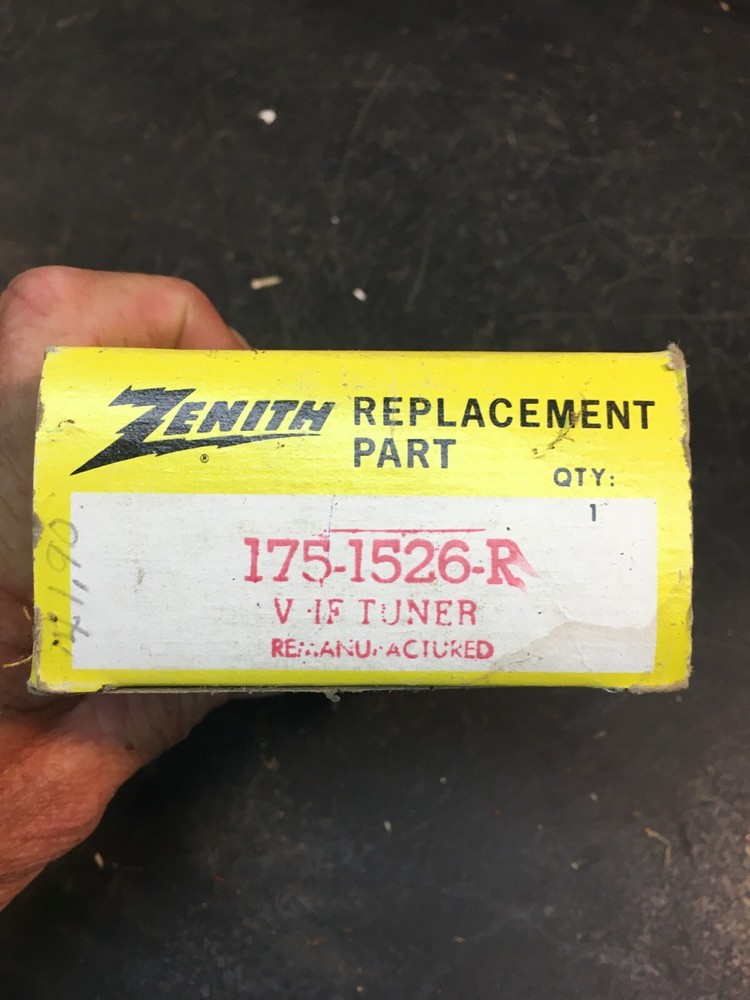 Zenith Replacement Part 175-1526 V IF Tuner