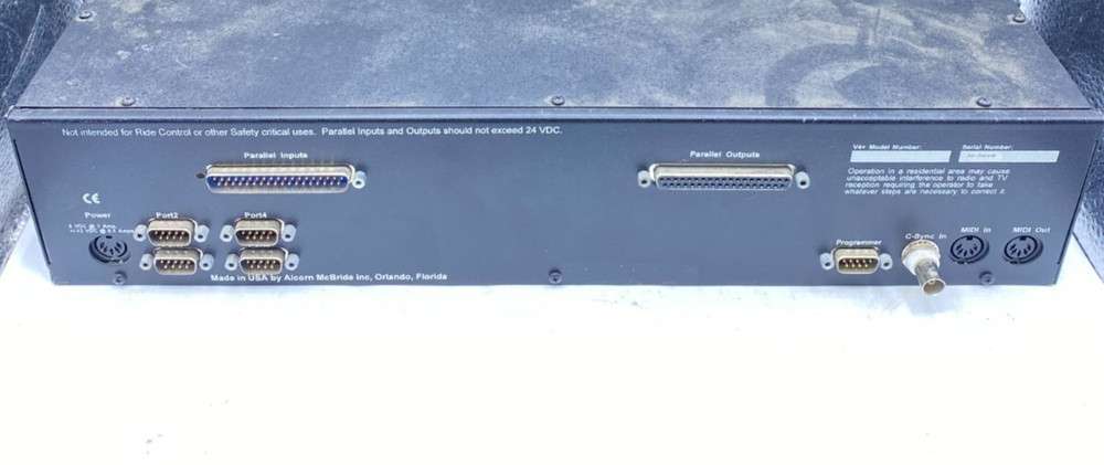 Alcorn McBride V4+ Video Disc and Show Controller 4 Channel Working
