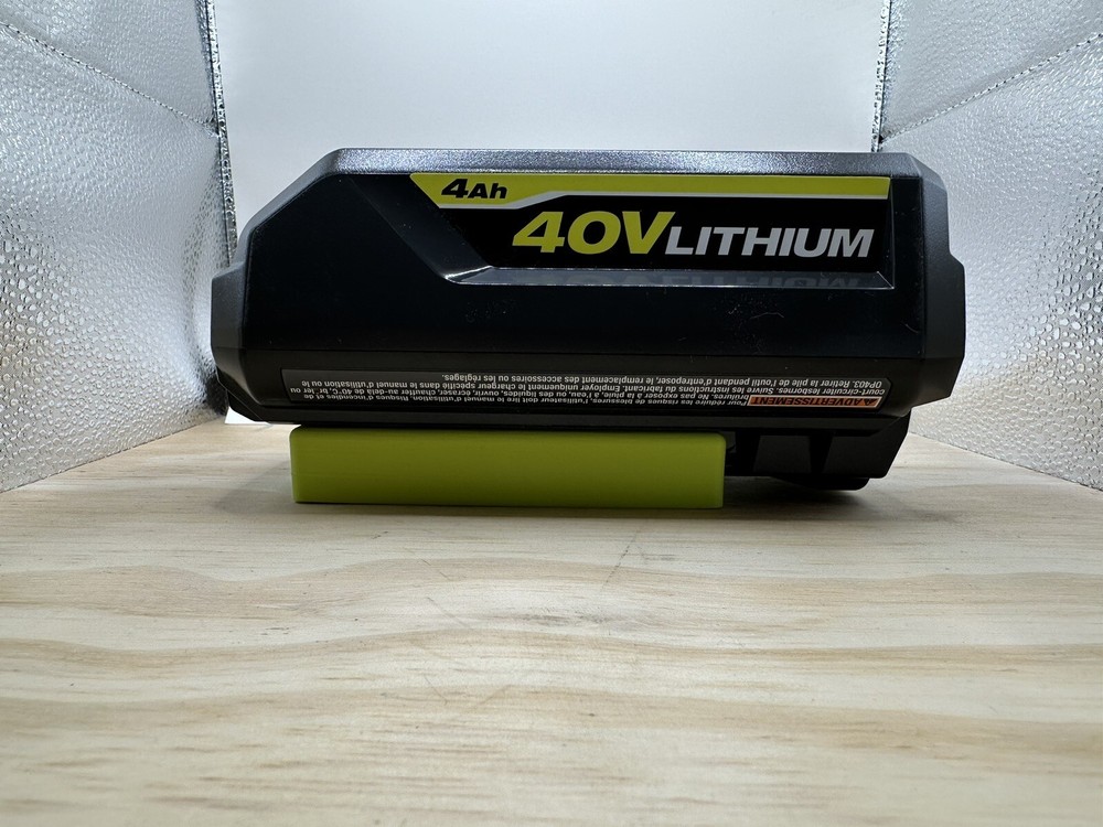 Ryobi 40v Battery Locking Wall Mount Garage Workshop