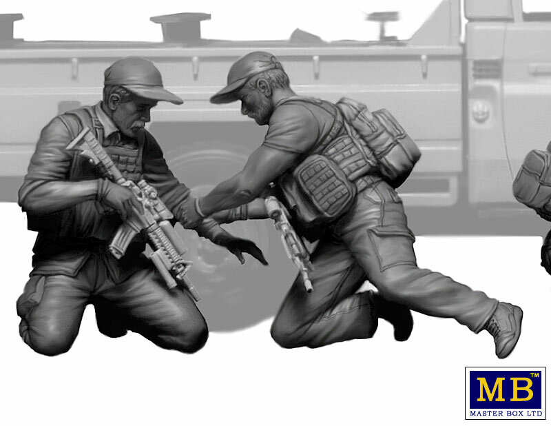 Master Box 35207 Danger Close. Special Operations Team, Present Day 1/35