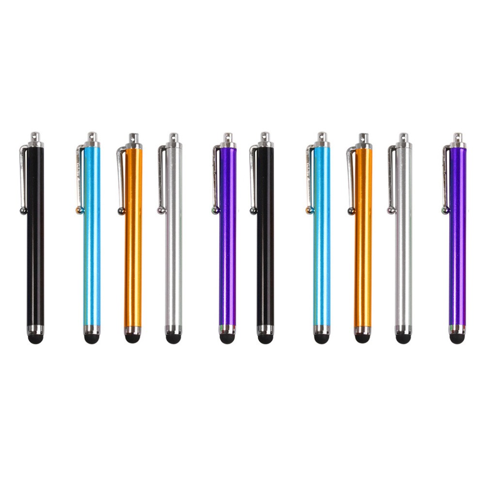 10pcs Stylus Pens Replaceable Fiber Tips Capacitive Stylus for Touch Screen