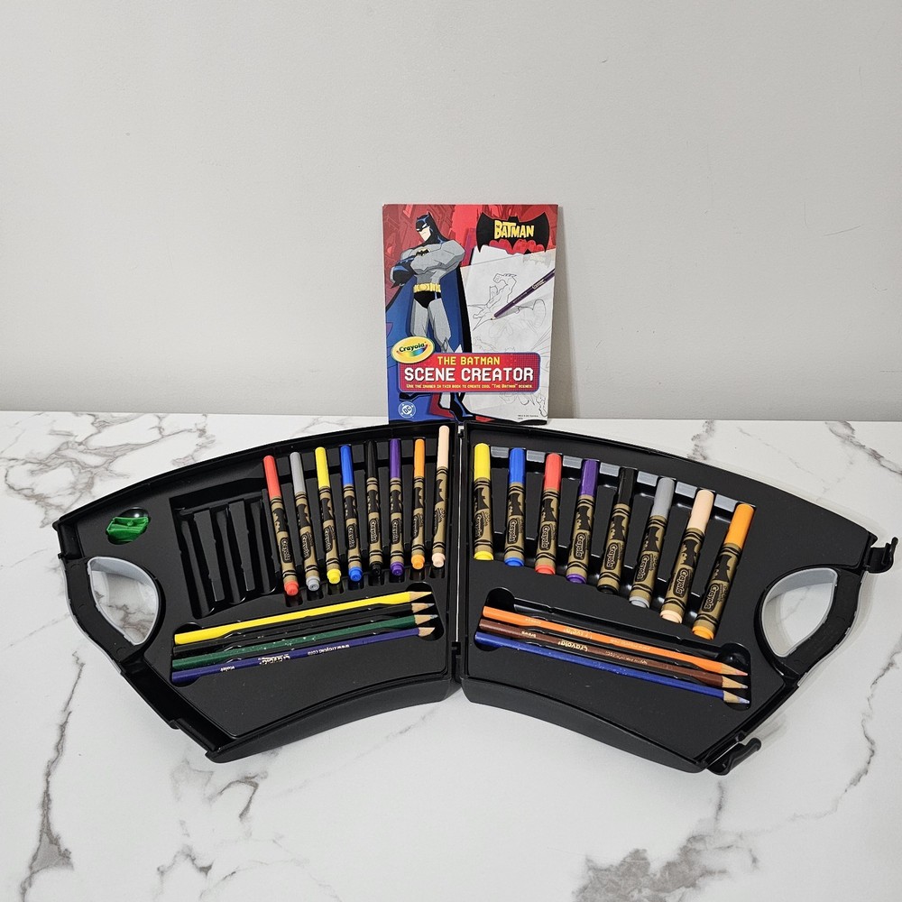 The Batman Crayola 2005 Binney & Smith Vintage