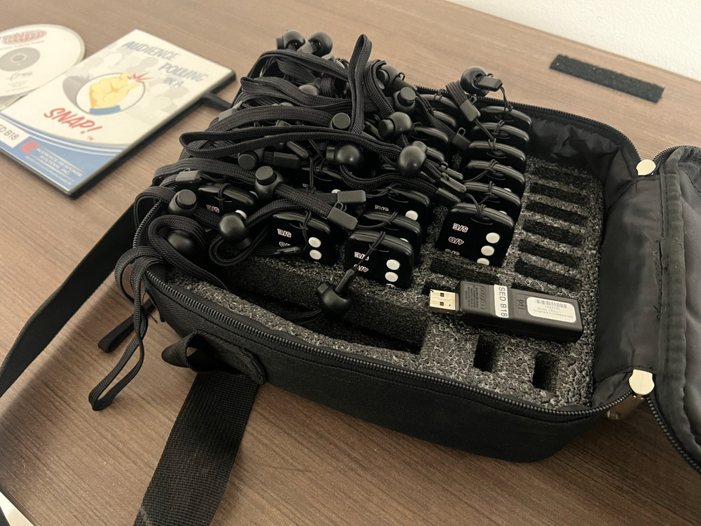 PowerCom Audience Response System Snap Reply