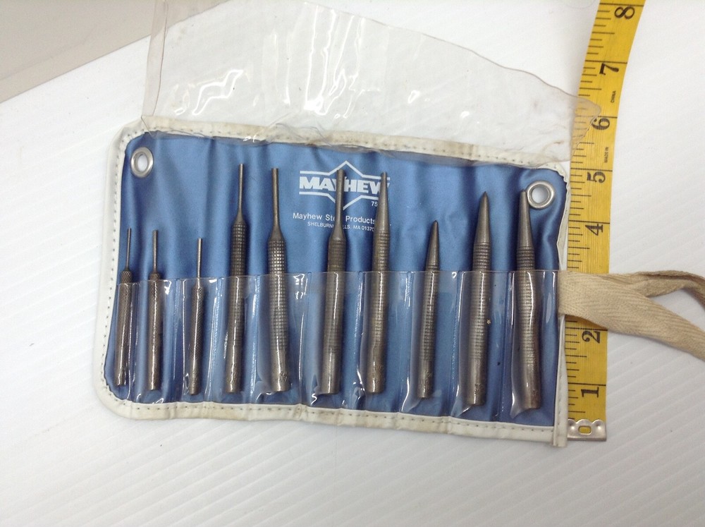 Mayhew 756K 10 Piece Assorted Punch Kit