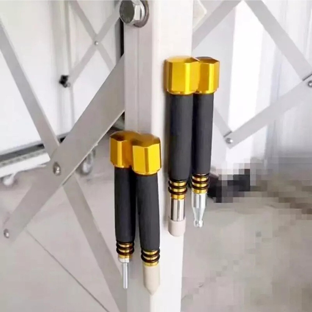 PDR Dent Repair Knockdown Tapper Tool Set 4pcs Aluminum with Replaceable Tips M6