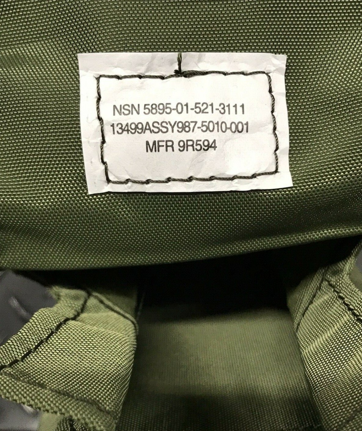 ALICE GPS / Radio Pouch NOS USGI NSN 5895-01-521-3111 OD Green