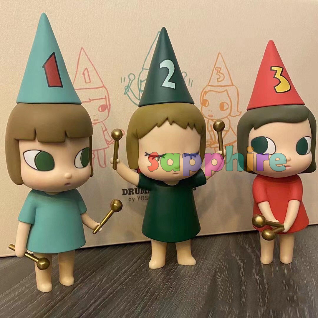 Yoshitomo Nara Drummer Dolls Home Decor Ornaments Figures Toy Collection