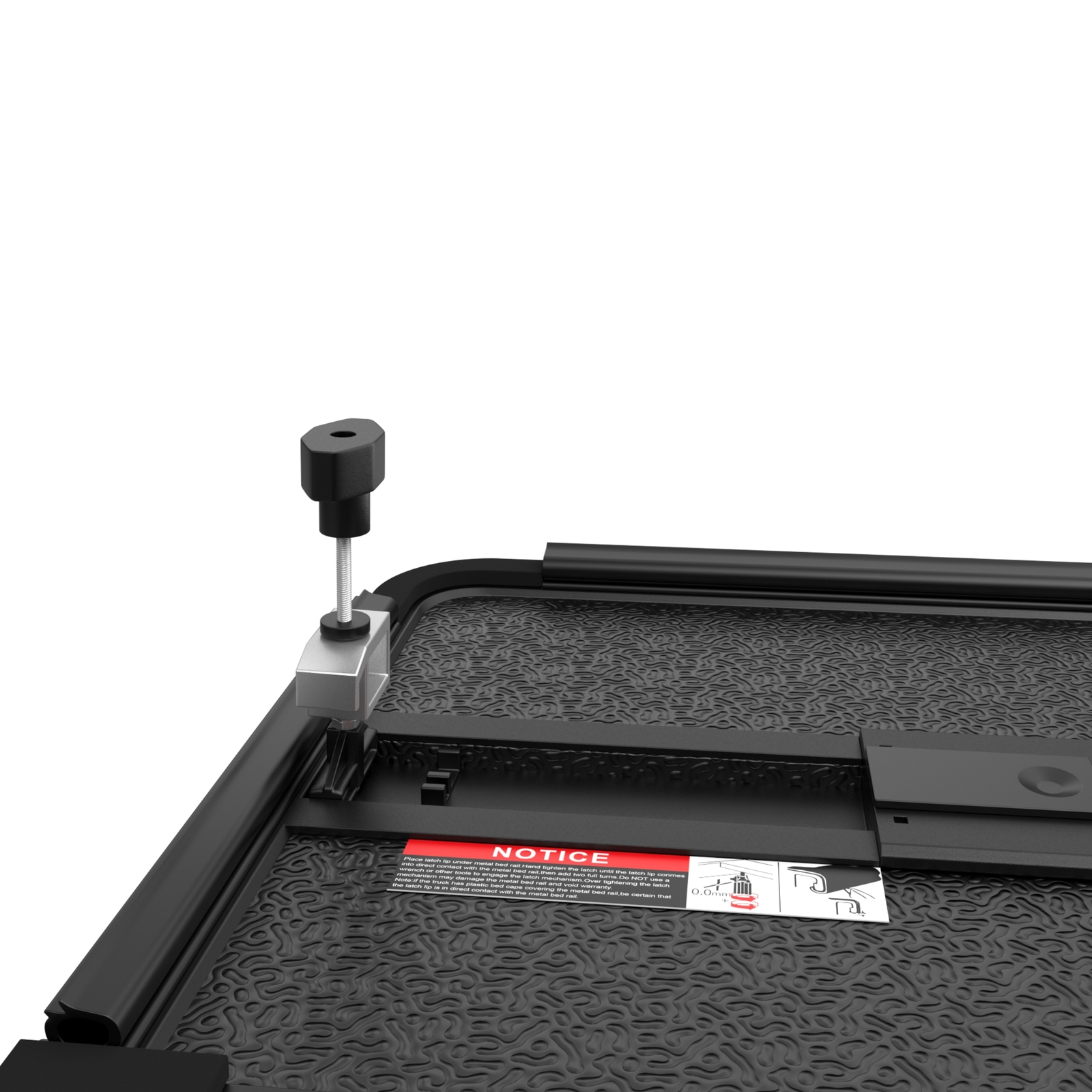 5FT Hard Tonneau Cover Truck Bed 3-FOLD For 2016-2024 Toyota Tacoma Short Bed