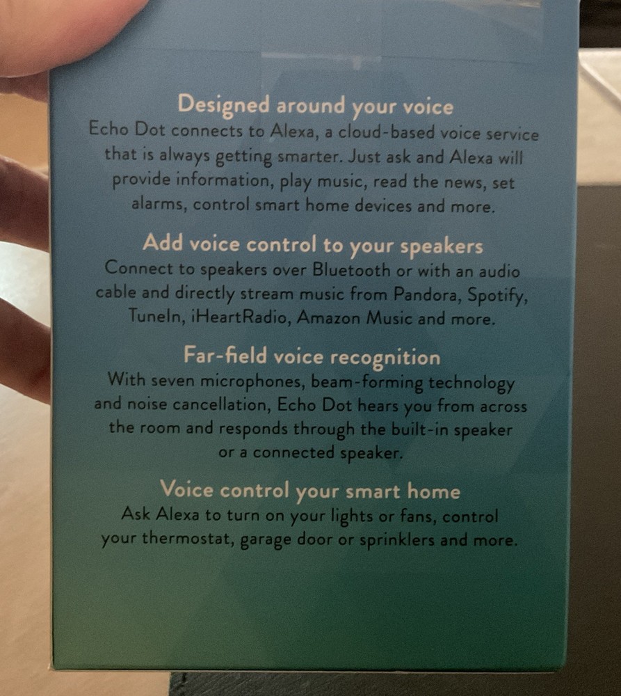 Amazon Echo Dot 2nd Generation Smart Speaker Alexa Enabled - Black - Never Used